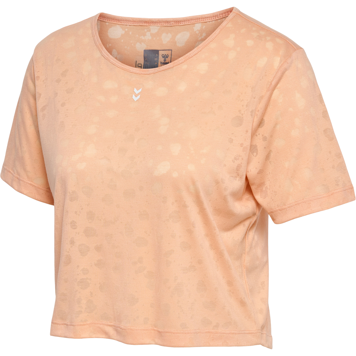 hmlMT IRIS BURNOUT CROP T-SHIRT