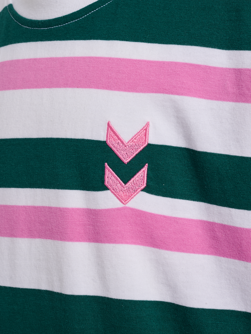 hmlJR SILLY S/S BOXY T-SHIRT STRIPE