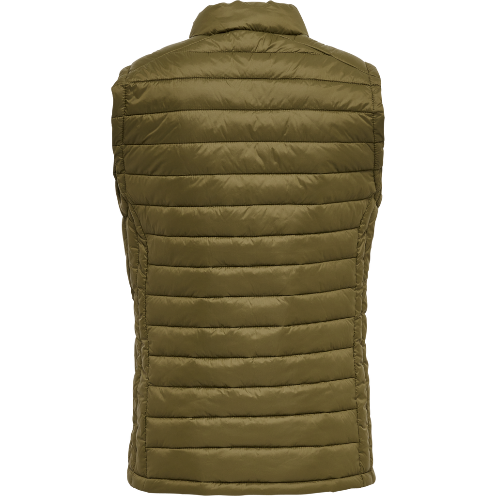 hmlRED QUILTED WAISTCOAT WOMAN