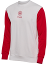 DBU 26 FAN RED-WHITE CREW NECK
