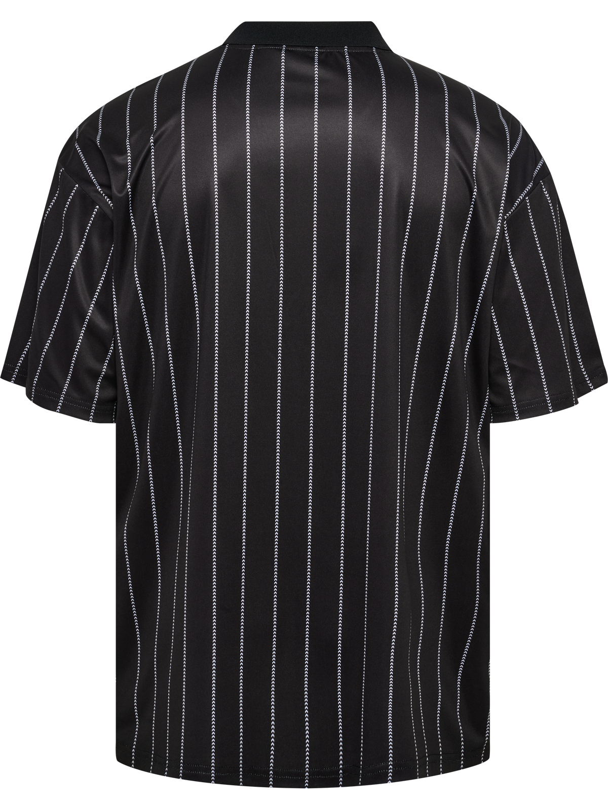 Chevron Pinstripe Polo Shirt