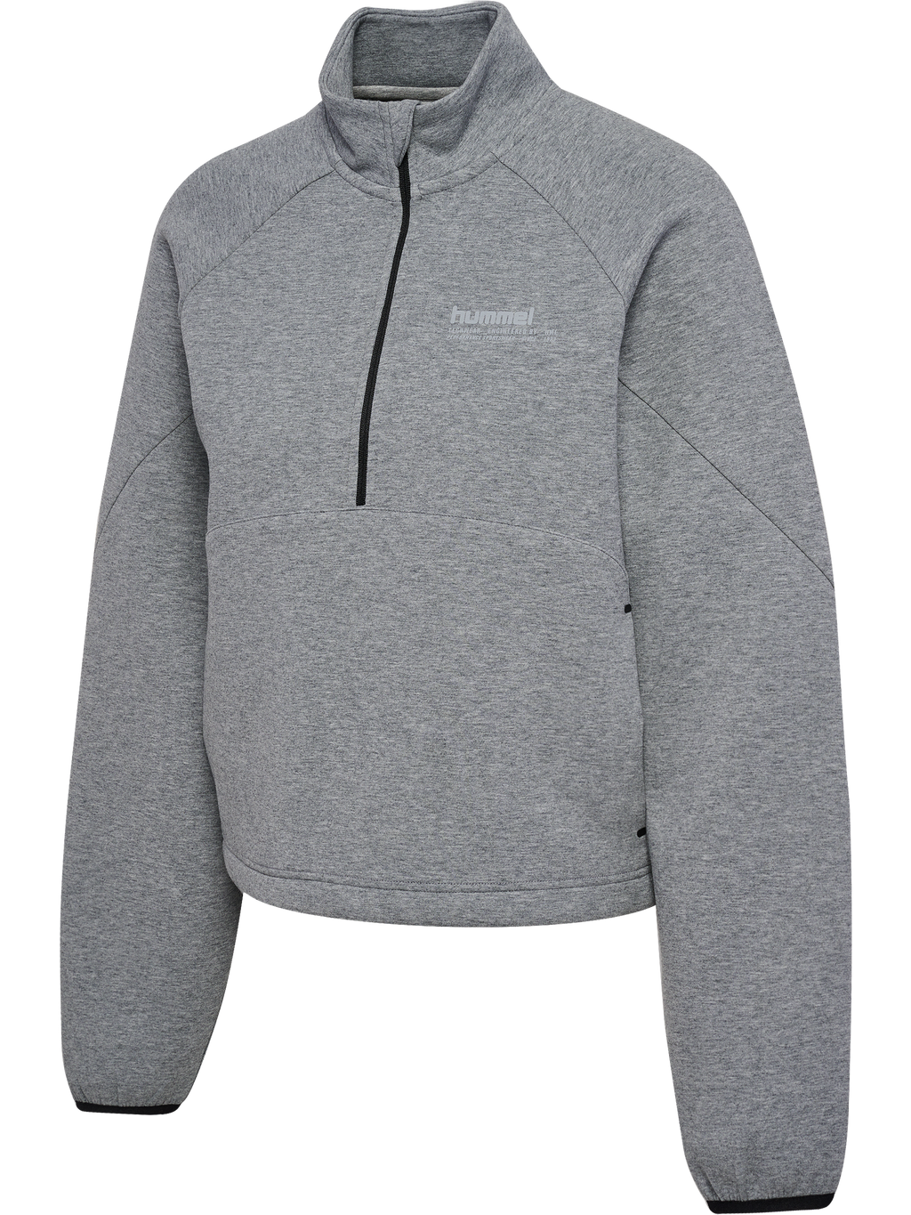 hmlTECH FLEECE WOMEN BOXY HALF ZIP