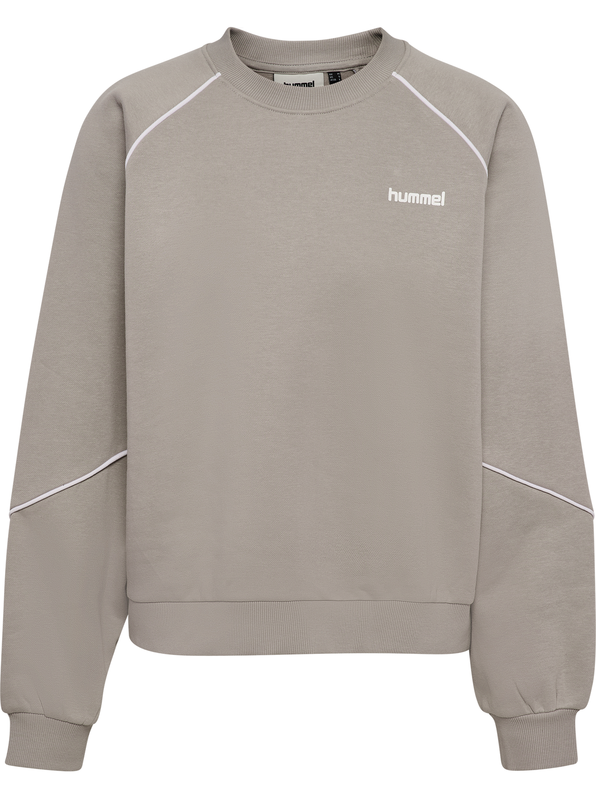 hmlKEEPER W BOXY PIPING CREWNECK
