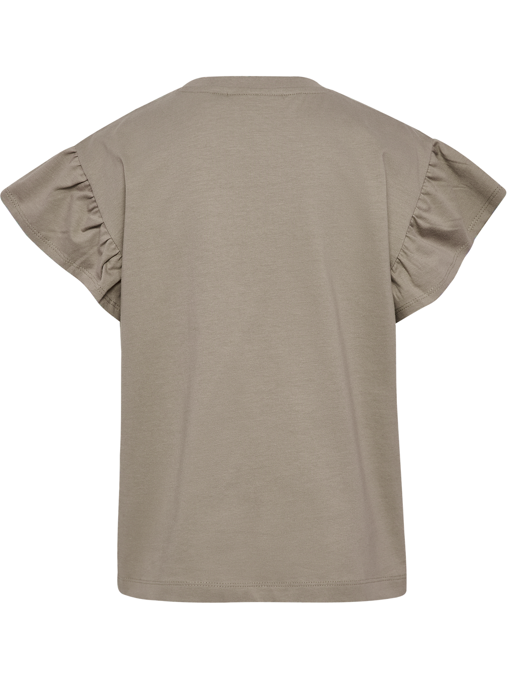 hmlJR RUFFLE T-SHIRT SS BIG BEE