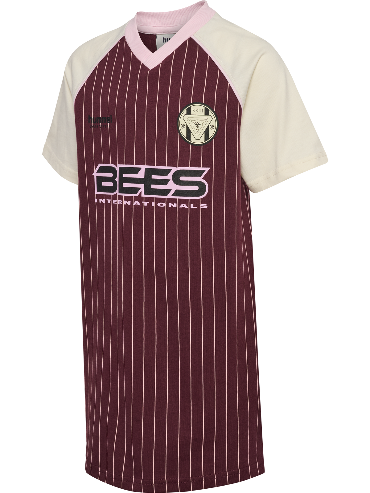 hmlJR LOOSE V-NECK BEES DRESS S/S