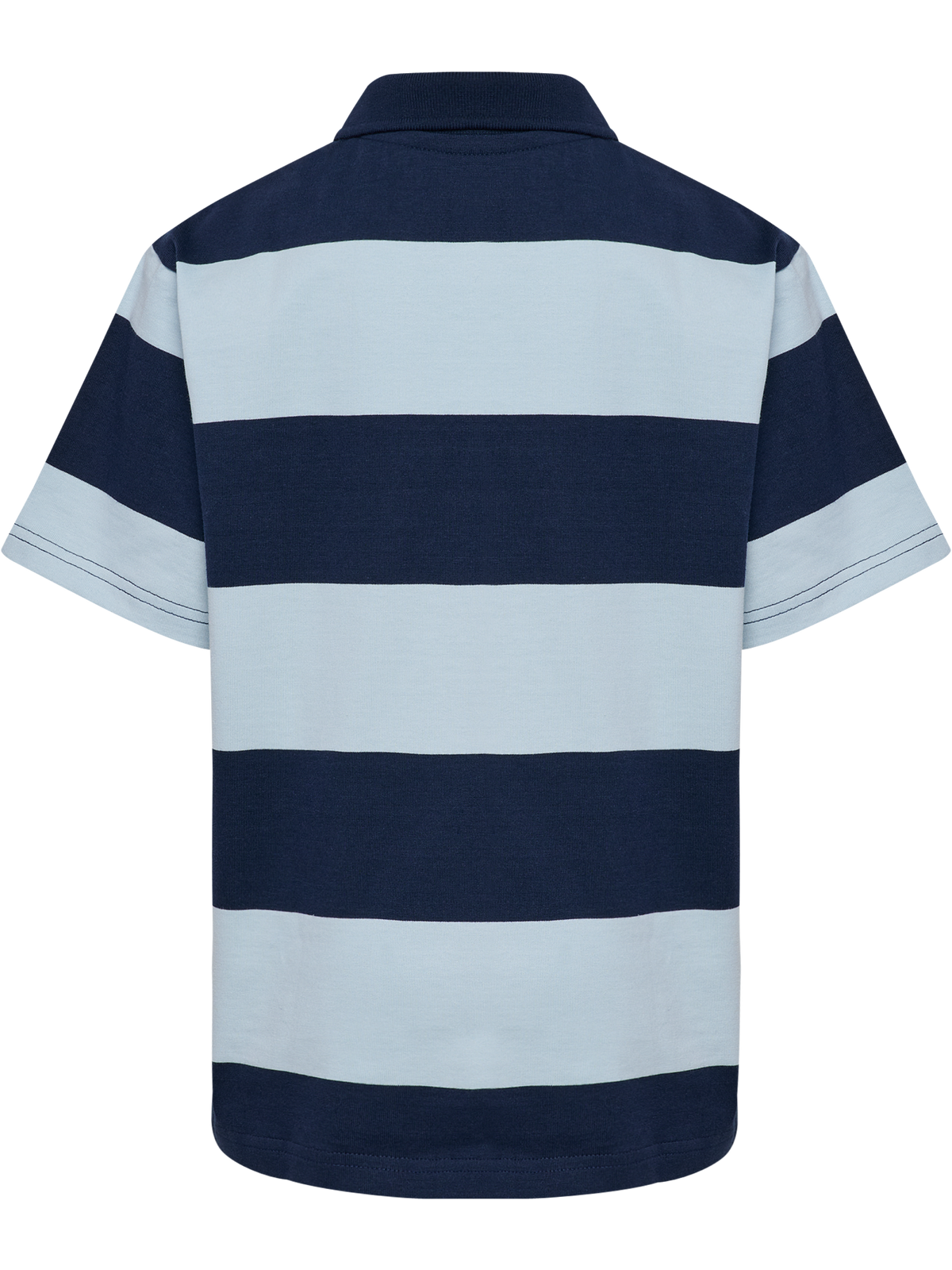 hmlJR LOOSE STRIPED POLO S/S BEE