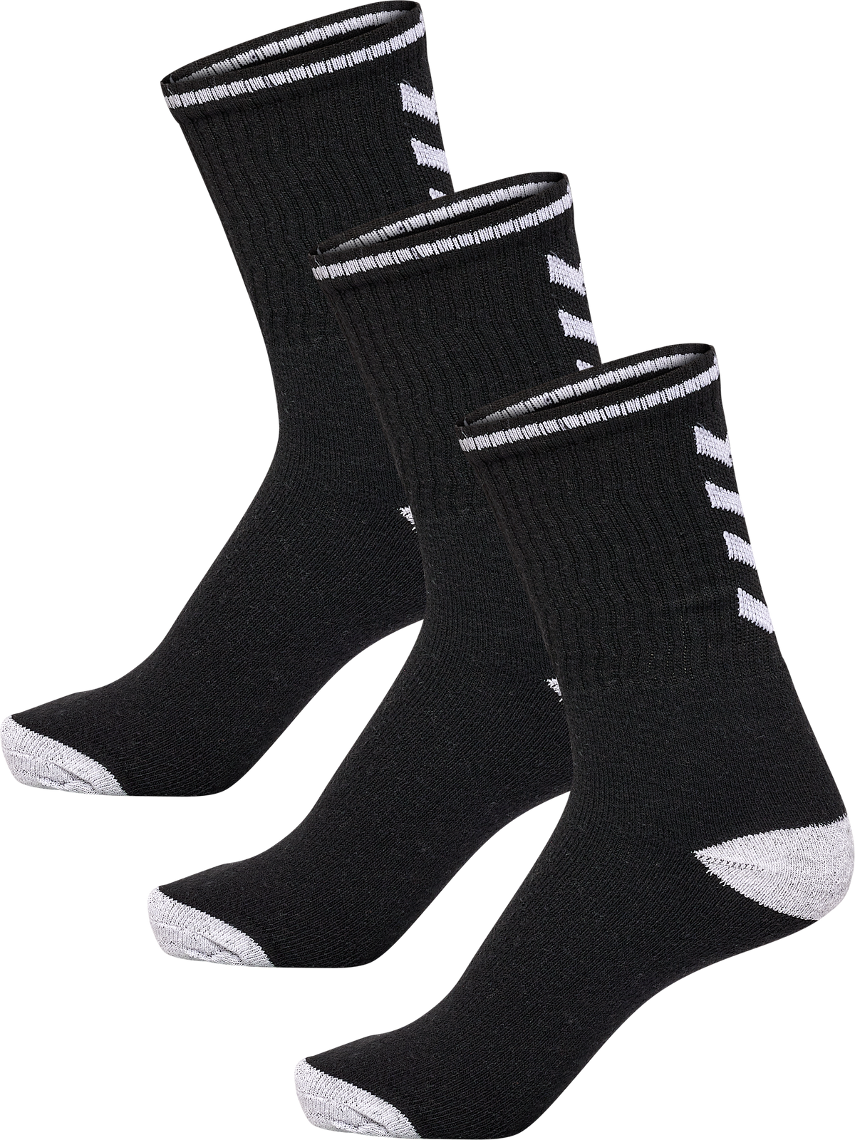 hml3-PACK SINGLE STRIPE CREW SOCK