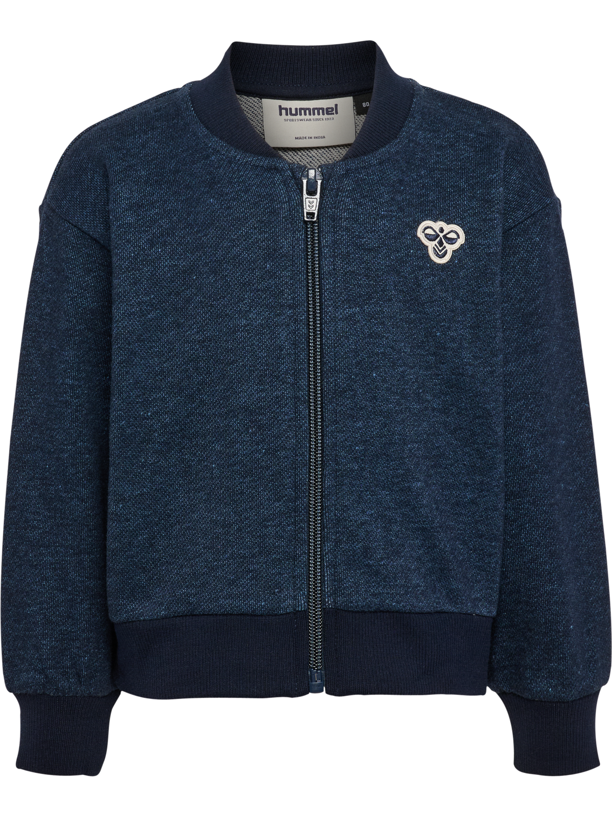 hmlMINI LOOSE DNM ZIP JACKET BEE