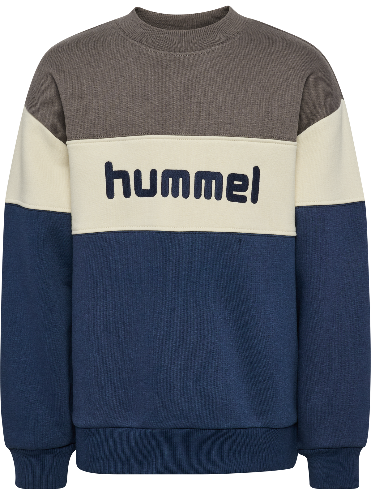 hmlJR LOOSE BLOCK CREWNECK