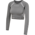 hmlSI SEAMLESS CROPTOP L/S