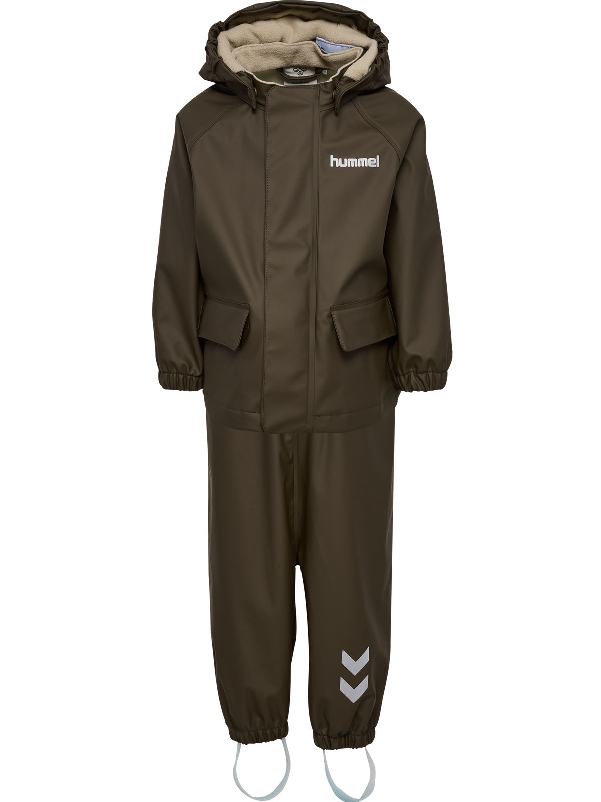 hmlSOLO PU RAIN BIB SET