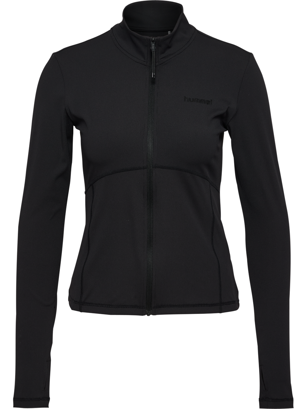 hmlPRIMA W RIB ZIP BLOUSE