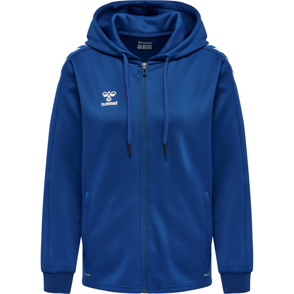 hmlCORE XK POLY ZIP HOOD SWEAT WOMA