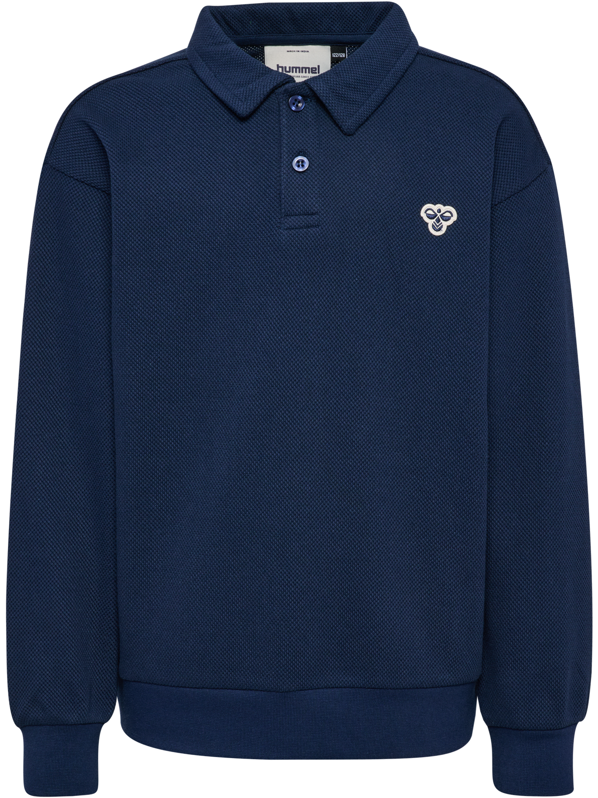 hmlJR LOOSE PIQUE POLO SWEATSHIRT