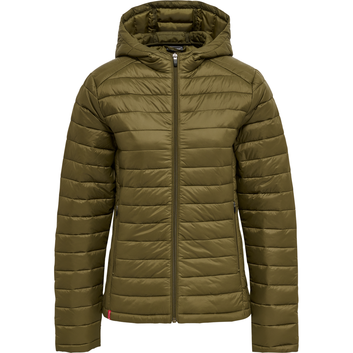 hmlRED QUILTED HOOD JACKET WOMAN