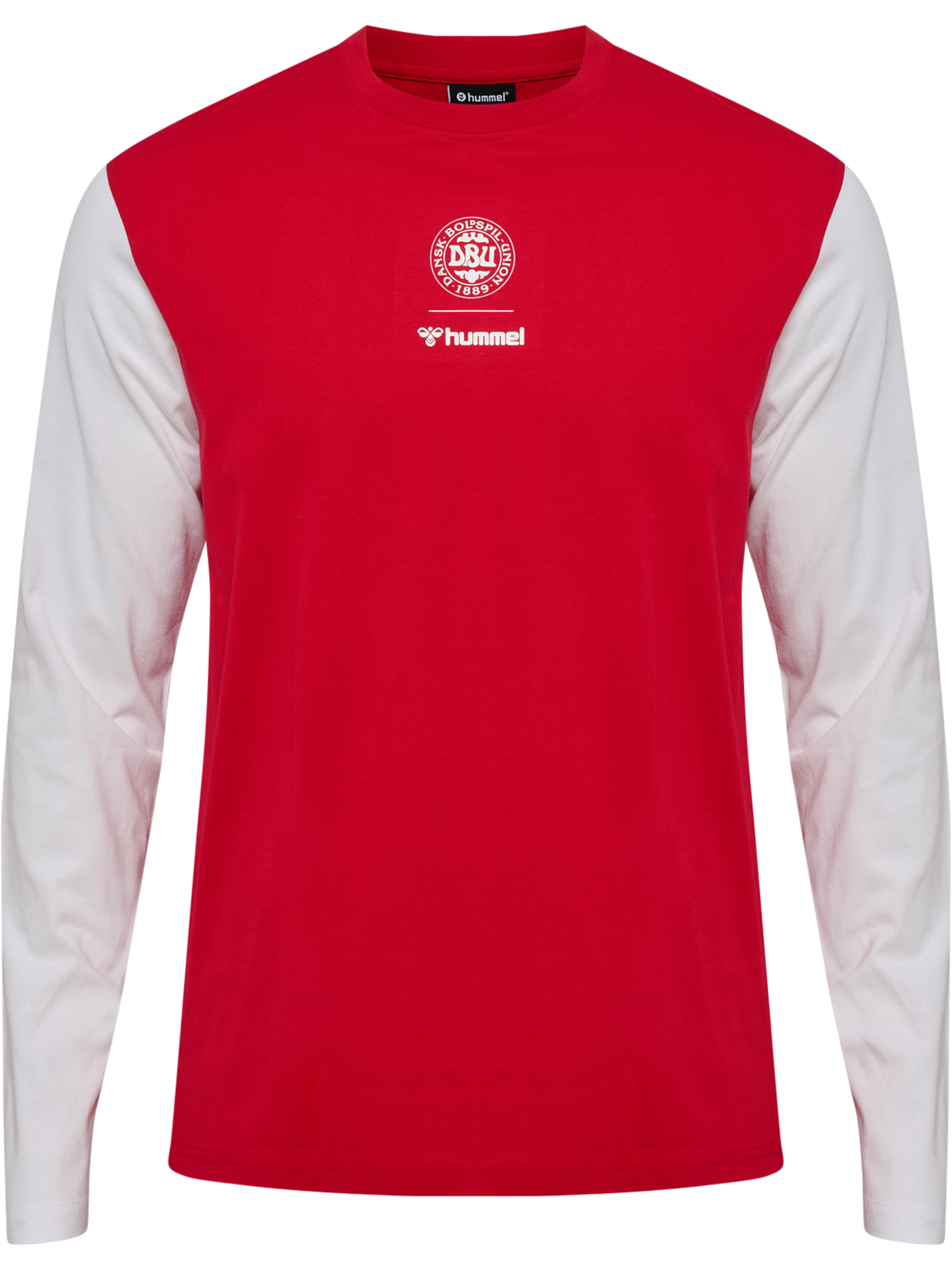 DBU 26 FAN RED-WHITE TEE LS