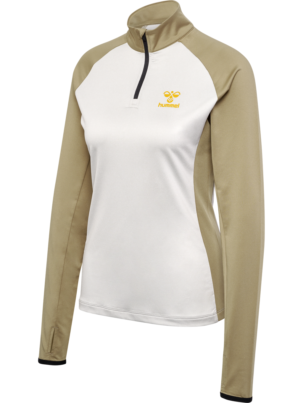 hmlSPRINT MELANGE HALF ZIP WOMAN