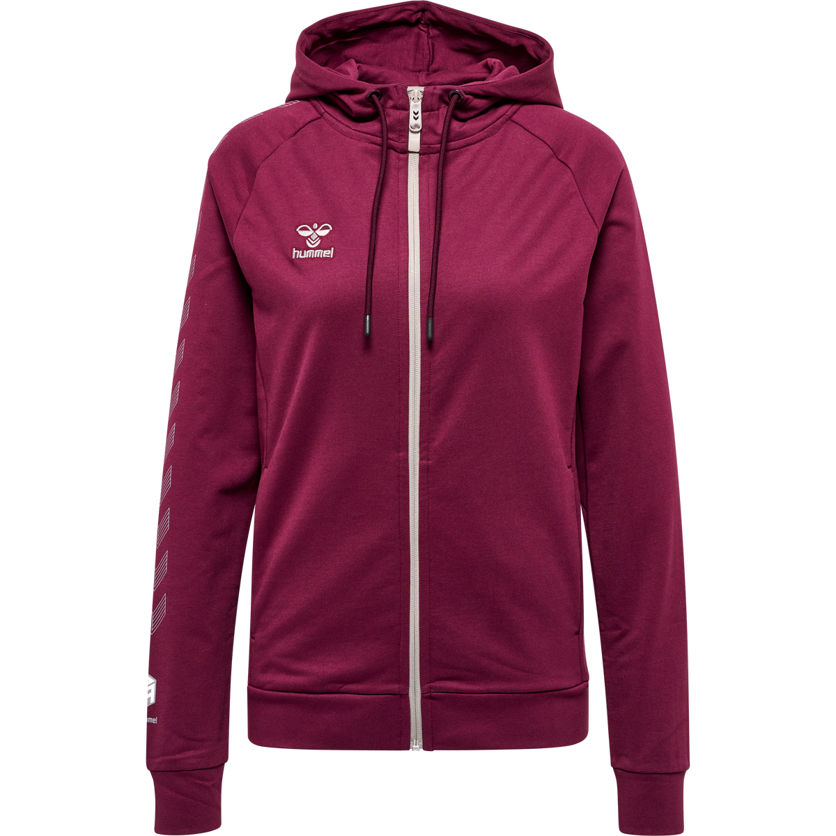 hmlMOVE GRID COTTON ZIP HOODIE WOMA