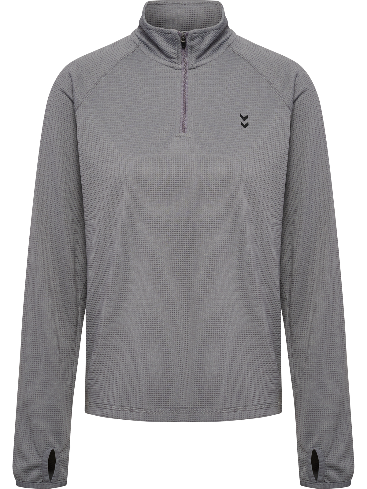 hmlPULSE W HALF ZIP MIDLAYER