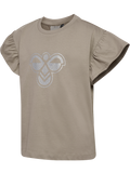 hmlJR RUFFLE T-SHIRT SS BIG BEE