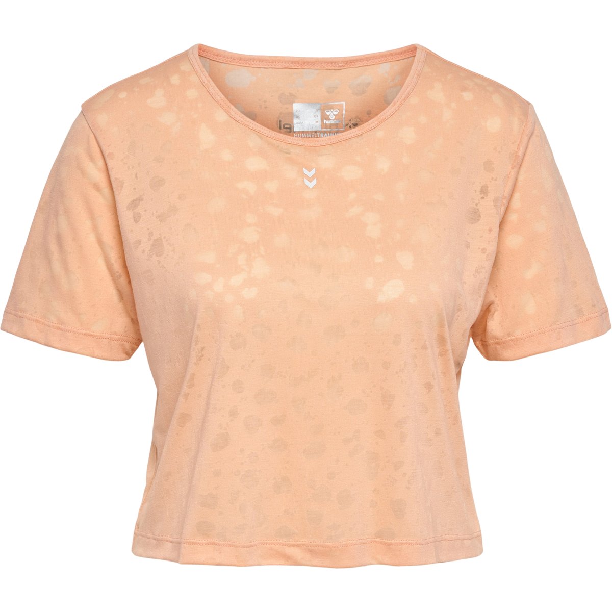 hmlMT IRIS BURNOUT CROP T-SHIRT