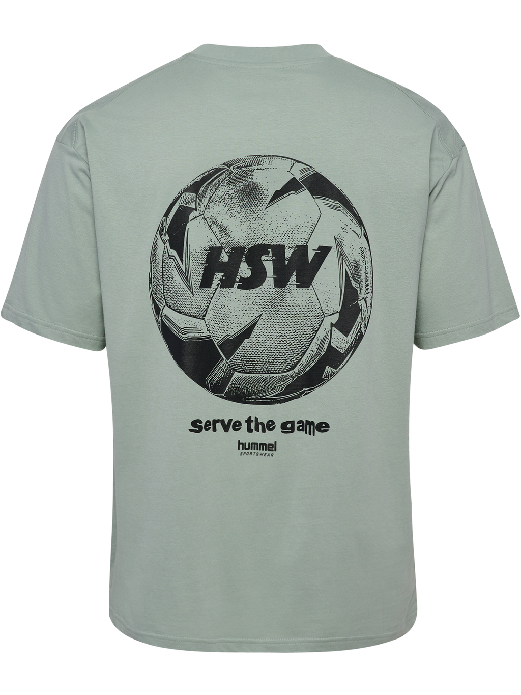 hmlLOOSE T-SHIRT S/S HSW FOOTBALL
