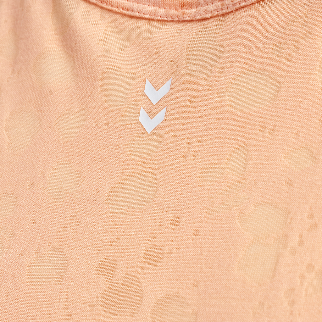 hmlMT IRIS BURNOUT CROP T-SHIRT