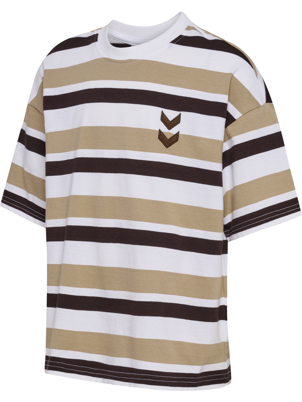 hmlJR SILLY S/S BOXY T-SHIRT STRIPE