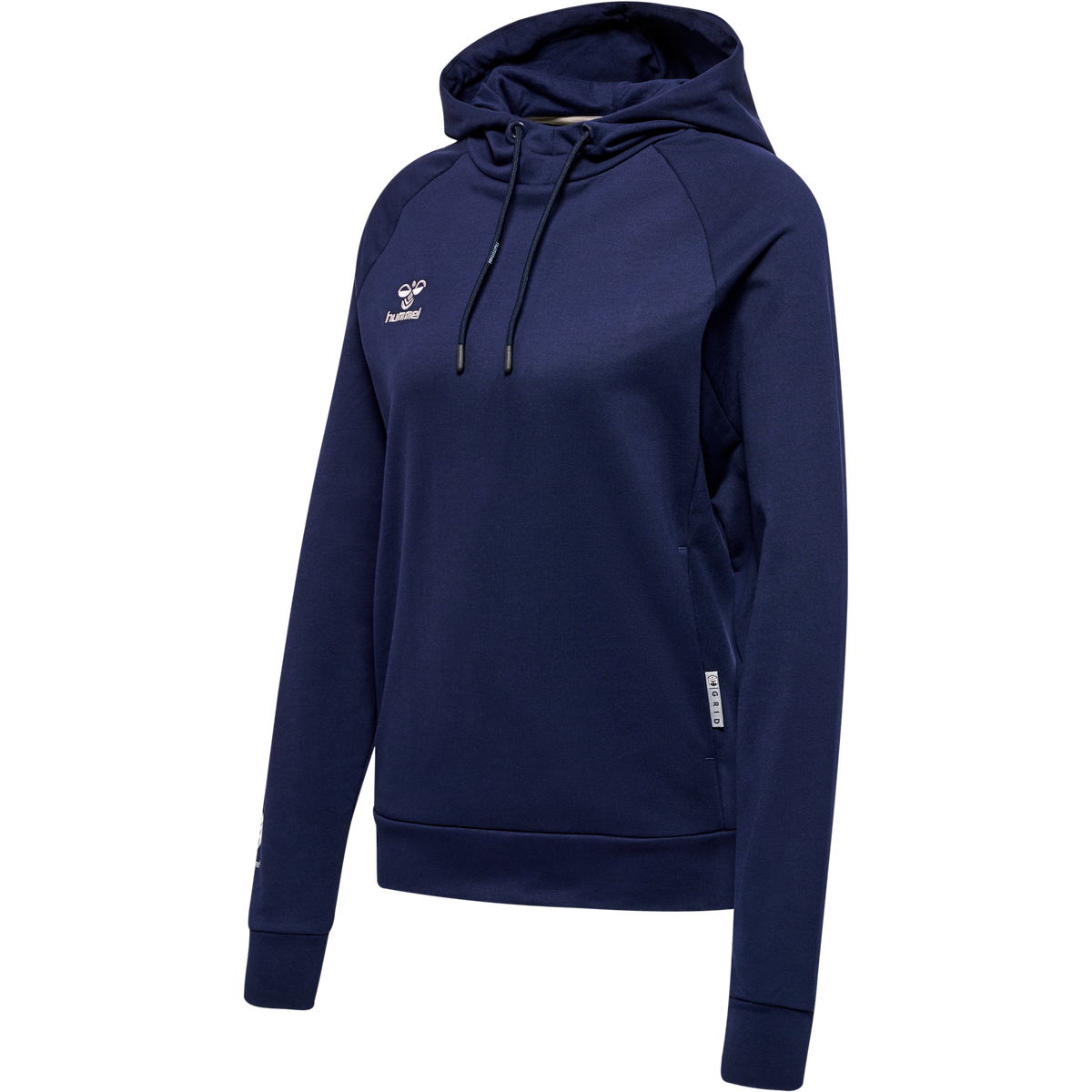 hmlMOVE GRID COTTON HOODIE WOMAN