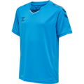 hmlCORE XK POLY JERSEY S/S KIDS BLUE DANUBE